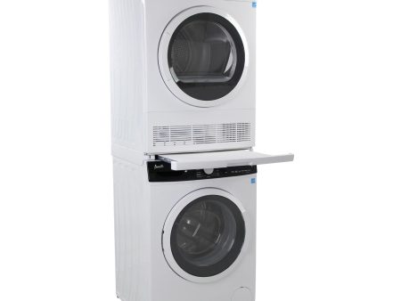 SK1V0W Avanti Laundry Stacking Kit - White   FLW22V   FL40V Online Hot Sale