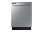 Samsung DW80CG4021SRAA Fingerprint Resistant 53 dBA Dishwasher with Height-Adjustable Rack in Stainless Steel Fashion