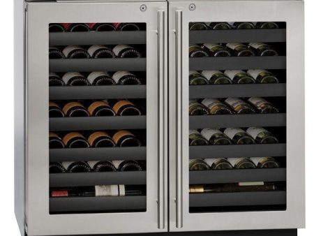 U-Line U3036WCWCS13B 3036wcwc 36  Dual-zone Wine Refrigerator With Stainless Frame Finish and Lock (115 V 60 Hz) Sale