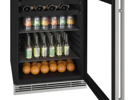 U-Line UHBV124SG01A Hbv124 24  Beverage Center With Stainless Frame Finish (115 V 60 Hz) For Cheap