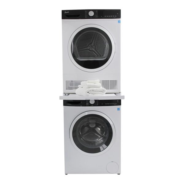 SK1V0W Avanti Laundry Stacking Kit - White   FLW22V   FL40V Online Hot Sale