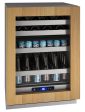 U-Line UHBD524IG01A Hbd524 24  Dual-zone Beverage Center With Integrated Frame Finish and Field Reversible Door Swing (115 V 60 Hz) Fashion