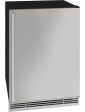 U-Line UHBV024SS01A Hbv024 24  Beverage Center With Stainless Solid Finish (115 V 60 Hz) For Sale