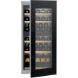 Liebherr HWGB5100 24  Fully Integrated Black Glass Door Tip Open 51 Bottles 2 Zone Wine Supply