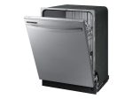 Samsung DW80CG4021SRAA Fingerprint Resistant 53 dBA Dishwasher with Height-Adjustable Rack in Stainless Steel Fashion