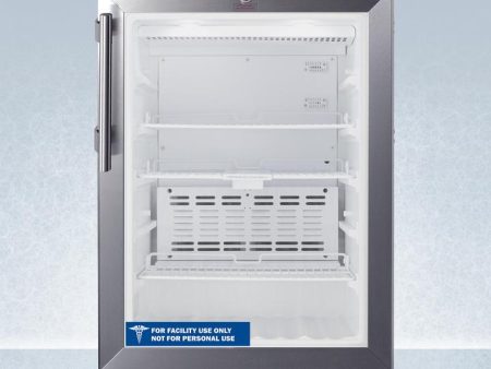 Summit ACR46GL 20  Wide Built-in Pharmacy All-refrigerator, ADA Compliant Fashion