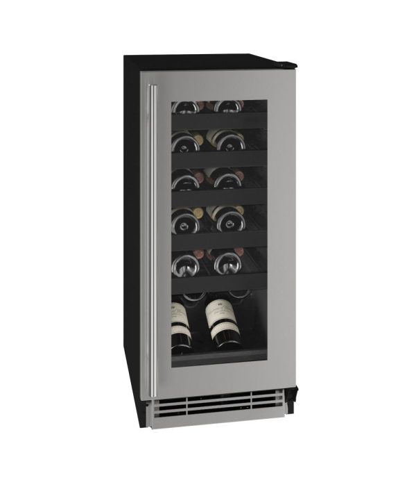 U-Line UHWC115SG01A Hwc115 15  Wine Refrigerator With Stainless Frame Finish (115 V 60 Hz) Fashion