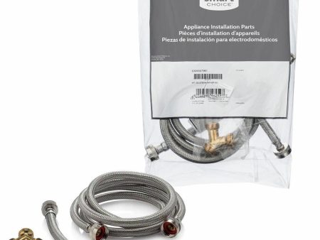 Frigidaire 5304507961C15 Smart Choice 5FT SS STEAM DRYER KIT Fashion