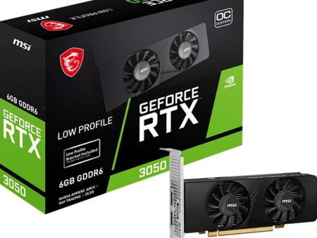 MSI GeForce RTX 3050 LP 6G OC Online Hot Sale