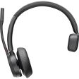 Poly Voyager 4310-M UC Wireless Bluetooth Noise-Canceling Headset Fashion