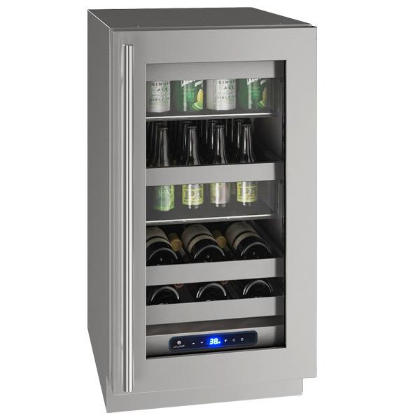 U-Line UHBV518SG51A Hbv518 18  Beverage Center With Stainless Frame Finish and Left-hand Hinge Door Swing and Lock (115 V 60 Hz) Hot on Sale