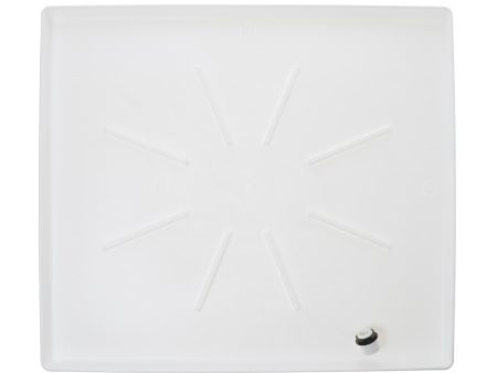 Ge Appliances PM7X2 UNIVERSAL WASHING MACHINE FLOOR TRAY - White For Sale