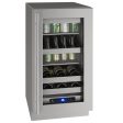 U-Line UHBV518SG41A Hbv518 18  Beverage Center With Stainless Frame Finish and Right-hand Hinge Door Swing and Lock (115 V 60 Hz) Hot on Sale