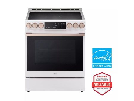 LSIS6338NE LG STUDIO 6.3 cu. ft. InstaView® Induction Slide-in Range with Air Fry and Air Sous Vide Online now