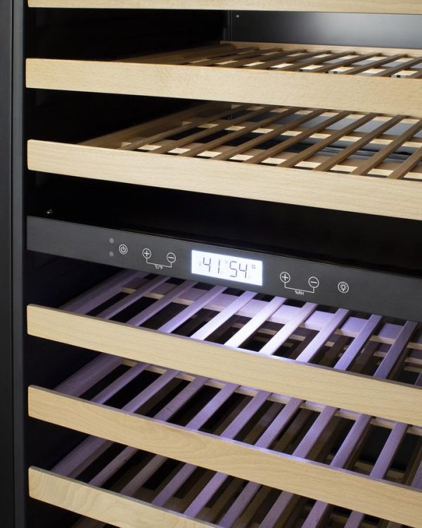 Summit SWC1966BLHD 24  Wide Dual Zone Wine Cellar Online now