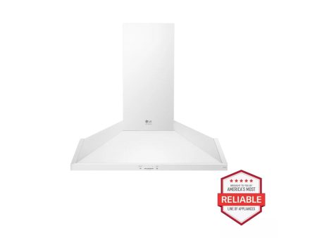 LSHD3680N LG STUDIO, 36  Chimney Style Hood, Essence White Discount