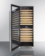 Summit SWC1966BCSSLHD 24  Wide Dual Zone Wine Cellar Hot on Sale